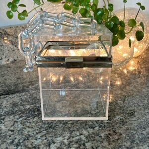 Plexi Clear Box Purse